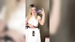 #transparent [4K] TRY ON HAUL _ Trying on transparent clothes