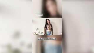 Transparent Haul with Karina See through Clothes