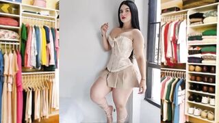 Bodysuit OUTFIT Beautiful Dres | Try On Haul And Ideas For You, Curvy Model Fashion, Plus size #94