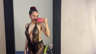 Transparent Lingerie Try on Haul | See Through 4K