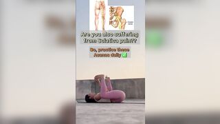 Sciatica pain?? #sonayogiclife #viral #youtubeshorts #yogateacher #yoga #health #viralvideo #try