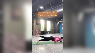 Self yoga peactice ????????‍♀️ yoga flow for flexibility | go with the flow