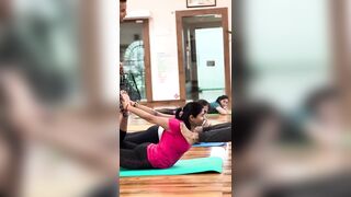 Dhanurasana for flexible spine