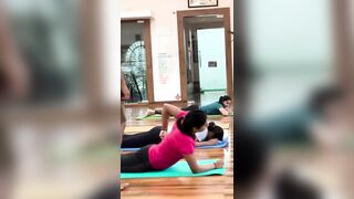 Dhanurasana for flexible spine
