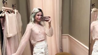 See Through Clothing | Transparent Try On Haul | Sheer Dresses | Transparent Lingerie | Try On Haul