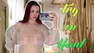 4K TRANSPARENT TRY ON Haul | Octokuro Try Ons