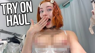 See-Through Try On Haul | Transparent Lingerie and Clothes | Try-On Haul At The Home