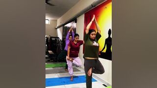 Yogaday #shortvideo #vrikshasana #yogapractice #yogapose #yoga #viral #reels #share#like