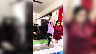 Yogaday #shortvideo #vrikshasana #yogapractice #yogapose #yoga #viral #reels #share#like