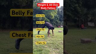 Yoga For Weight Loss & All Over Body Fatloss ????/ Bellyfat, Thighs Fat,Chest Fat,Arms Fat/ #ytshorts