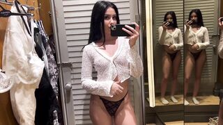 [4K] Transparent Outfit | Try on Haul with Amanda