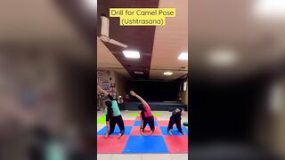 #shorts #youtubeshorts #shortvideo #yoga #camelpose