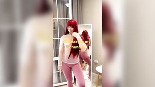 Transparent Clothes with Cammy | See-Through Try On Haul At The Mall [4K]