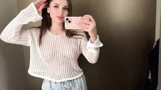 [4K] See-Through Clothes Try On Haul | Transparent & No Bra Trend 2024