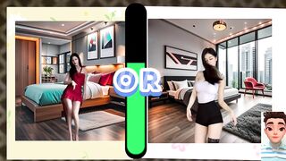 #try​​ on #haul​​ which girl is better ?1 or 2 ? #bikini #lingerie​​