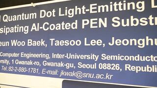 Paper: Highly Flexible InP-Based Quantum Dot Light Emitting Diodes by Seoul National University