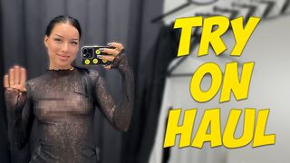 [4K] Transparent TRY ON HAUL Review