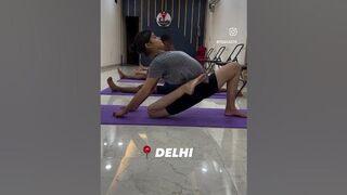 How To Do This Advance Back Bending Practice/Advance Ashwa_sanchalana Variation -Yoga Saathi video.