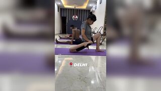 How To Do This Advance Back Bending Practice/Advance Ashwa_sanchalana Variation -Yoga Saathi video.