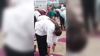 Yoga asana | Yoga day | pm modi ???????? #motivation #yogafittness #yoga #yogainspiration #shorts