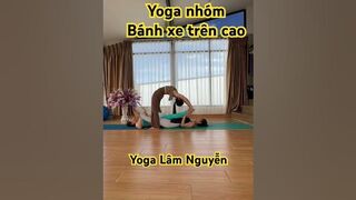 #Shorts bánh xe trên cao / yoga nhóm