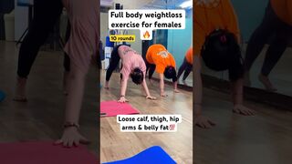 Full body Fatloss & weightloss????#shorts #viral #trending #yoga #stretching #trending #ytshorts #yt
