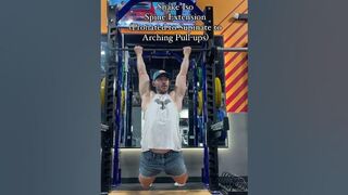 Snake Iso: Barbell Spine Extension #stretching