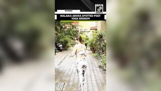 Malaika Arora spotted post Yoga session, sets fitness trends with her look