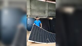 Flexible solar panel