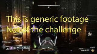 Easy Base Information Challenge. Caretaker Challenge Destiny 2