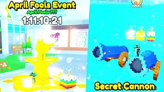 ???? How To REACH SECRET CANNON For APRIL FOOLS EVENT In Pet Simulator X?!