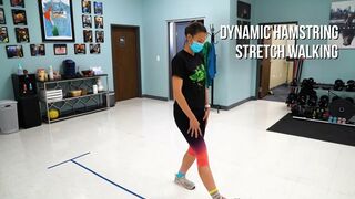 Dynamic Hamstring stretching