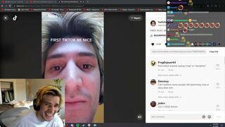 xQc Reacts to His Tiktok With Over 1 Million Views