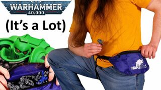 How Many Space Marines Fit in my Fanny Pack? Warhammer 40K Challenge