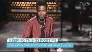 Chris Rock Shuts Down Audience Member Cursing Out Will Smith at His Comedy Show in Boston | PEOPLE