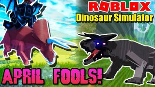 Roblox Dinosaur Simulator - April Fools Update! MEGAVORE Confirmed for DINOSAUR ARCADE!?