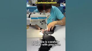 40 steps Sewing to a Perfect Bra #factory #lingerie #underwear #TianjieLingerie #TianjieUnderwear