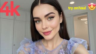transparent try on haul lingerie | see through/transparent | bikini try on haul | lingerie try on