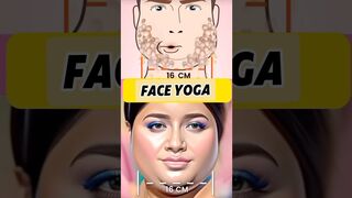 Exercises to help firm facial muscles, slimmer and more youthful #face #yoga #viralvideo #trending