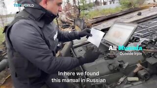 TRT World visits graveyard of Russian tanks destroyed by Ukraine