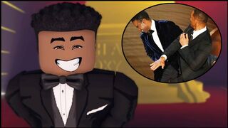 Will Smith Slaps Chris Rock But It's Animated (ROBLOX)