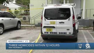 String of homicides rattles West Palm Beach residents