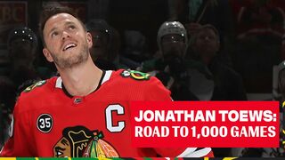 1,000 Games of Jonathan Toews | Chicago Blackhawks