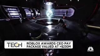 Roblox awards CEO pay package valued at $233 million dollars on long-term stock awards
