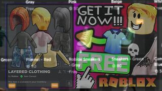 FREE ACCESSORY! HOW TO GET Roblox Sneakers - Gray! (ROBLOX LAYERED CLOTHING SHOES)