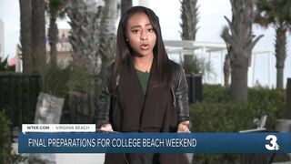 City prepares for College Beach Weekend