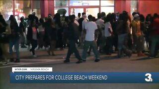 City prepares for College Beach Weekend